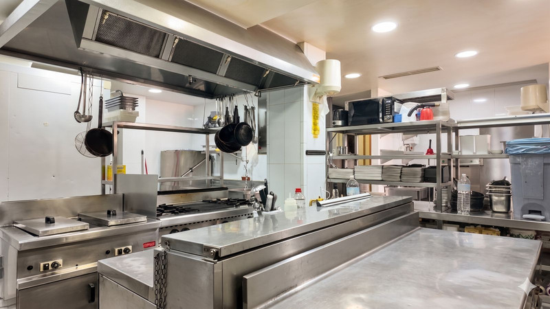 Professional kitchen