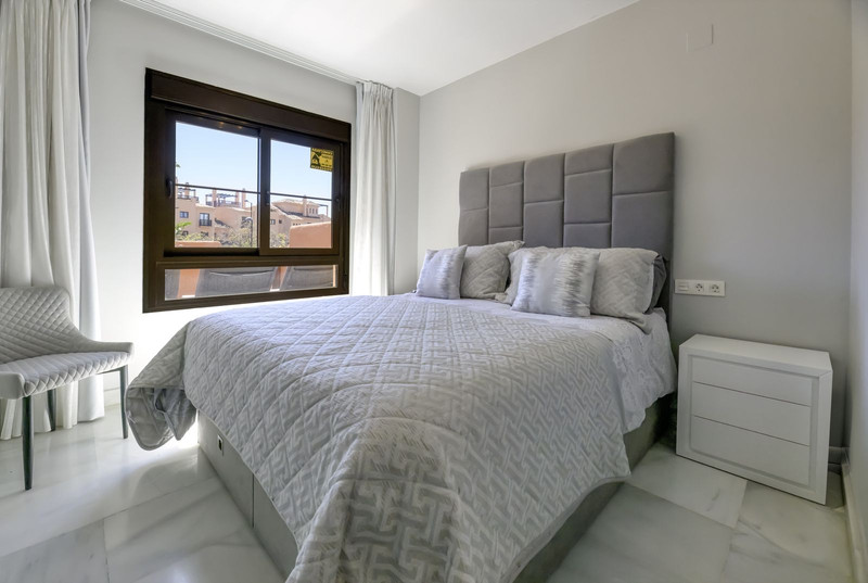 Master bedroom with fitted wardrobes