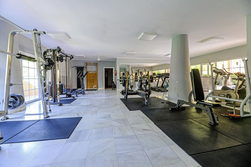Indoor gym in the community facilities