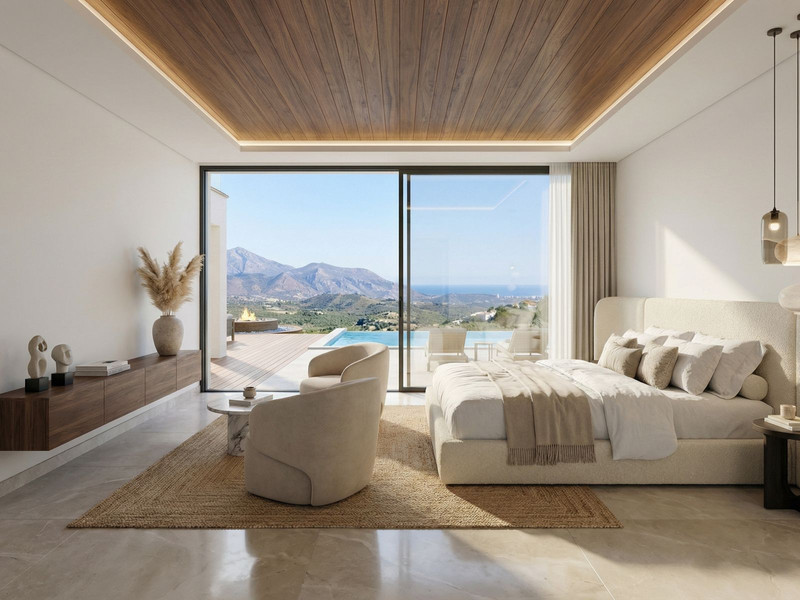 Principal bedroom opening onto the terrace